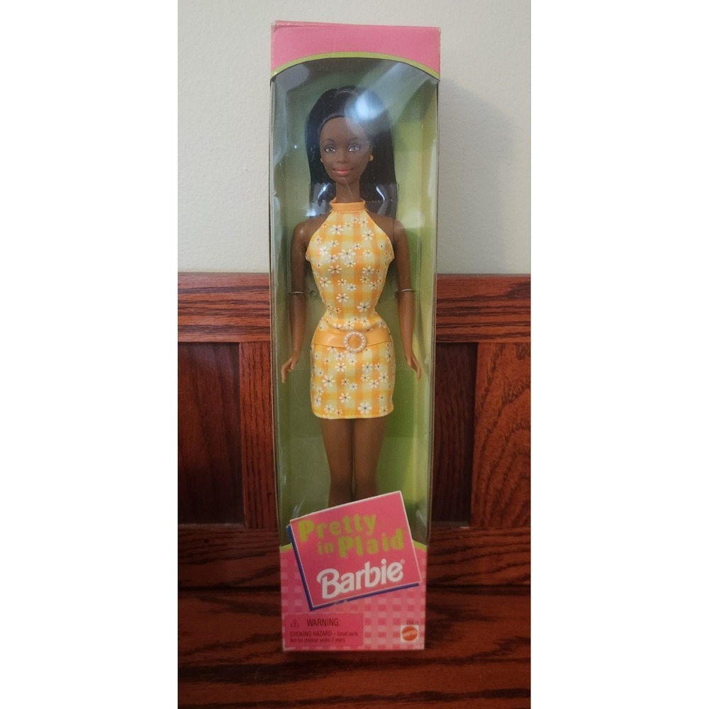 1998 Barbie Pretty In Plaid Doll Mattel New In Box 21570